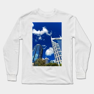 Looking Up in Downtown Nashville Long Sleeve T-Shirt